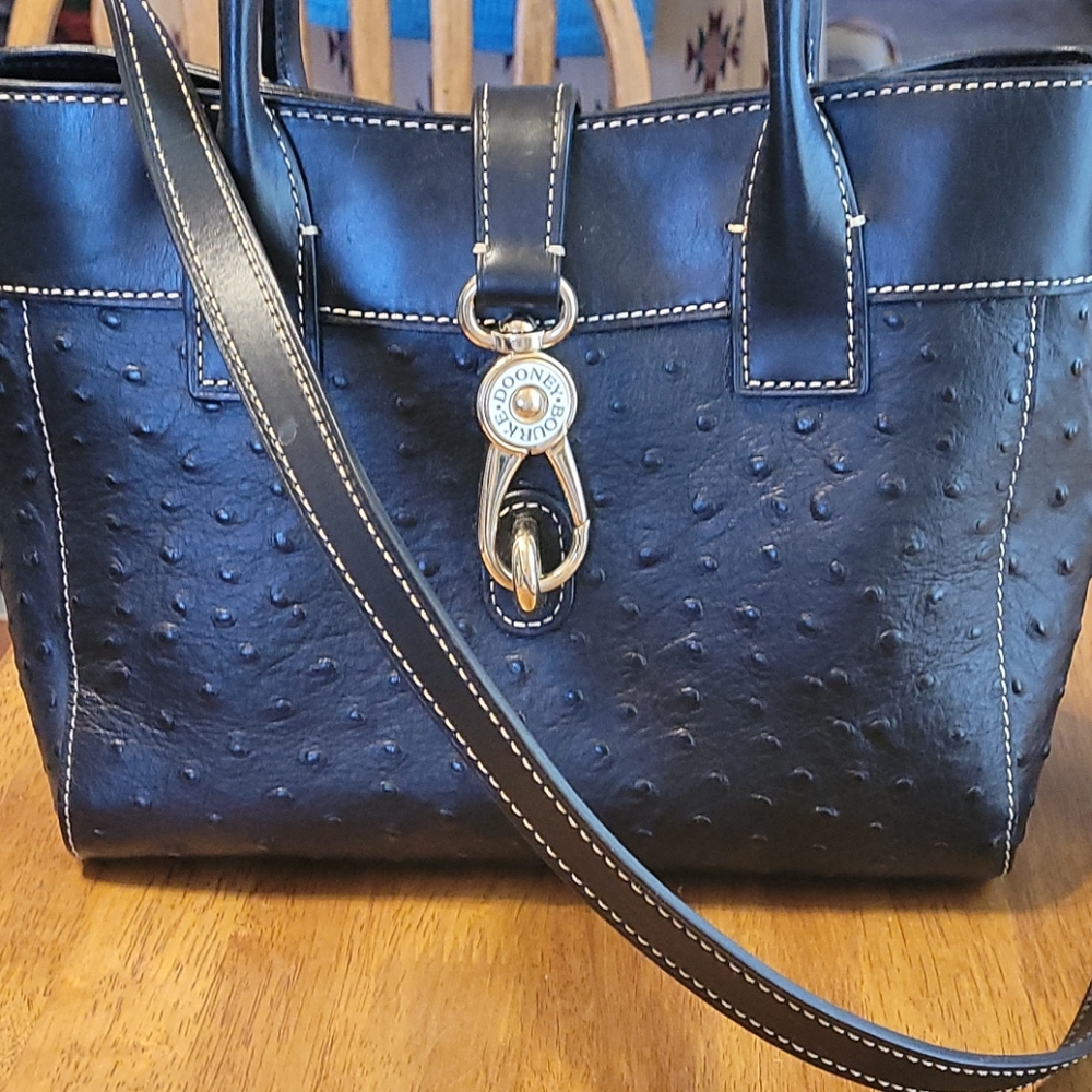 Dooney and Bourke Amelie Small Tote Ostrich